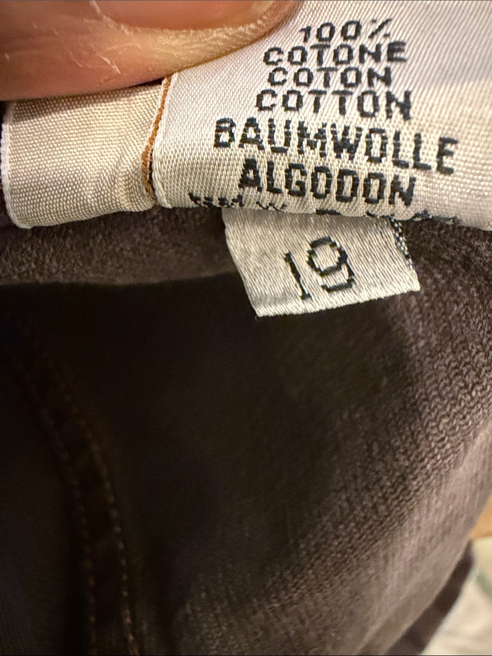 Replay 901 Regular Brown Button Fly Jeans Men's Size 34 VTG Straight Leg Denim - Picture 10 of 10